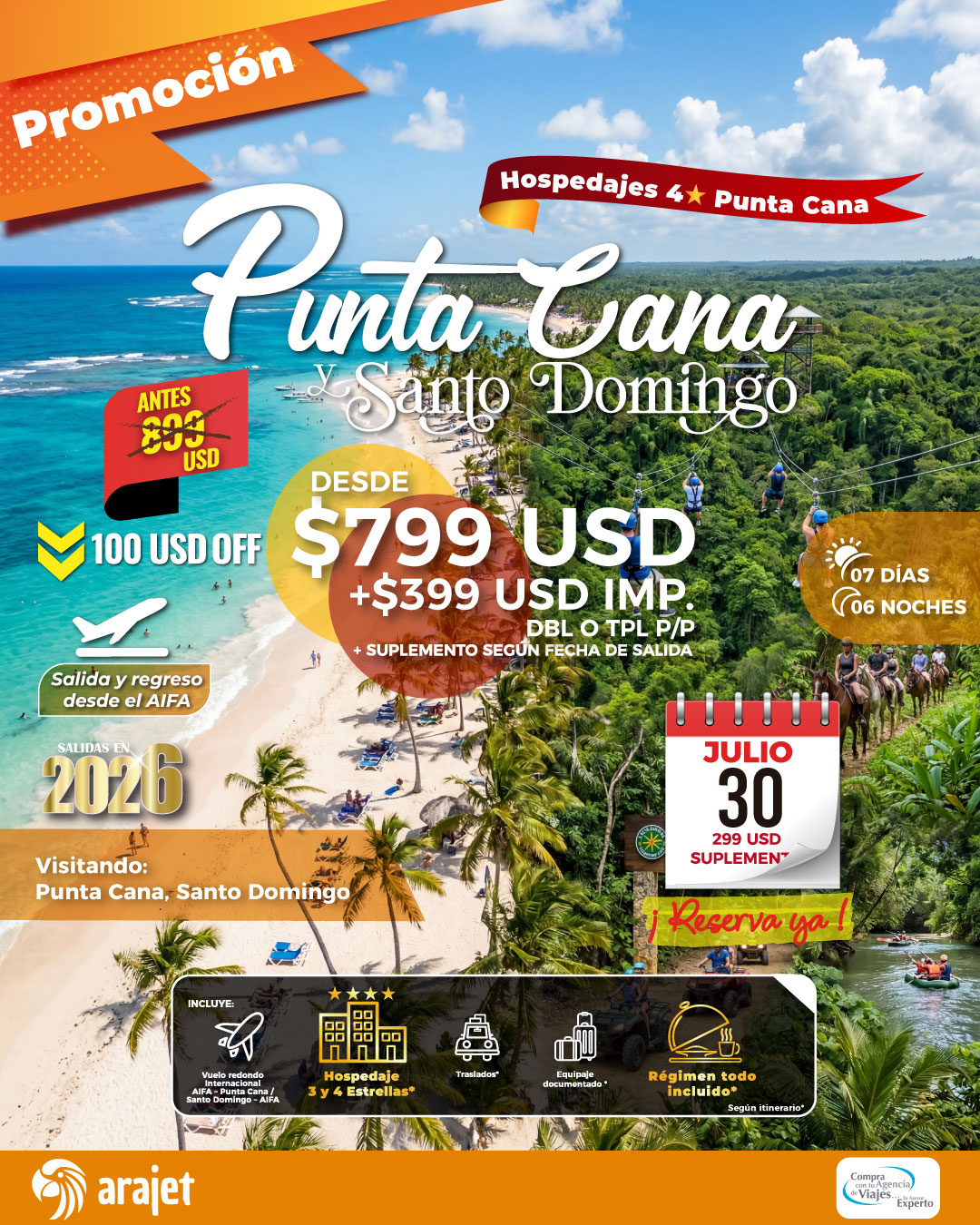 FLYER-PUNTA-CANA-Y-SANTO-DOMINGO-facebook-30-julio